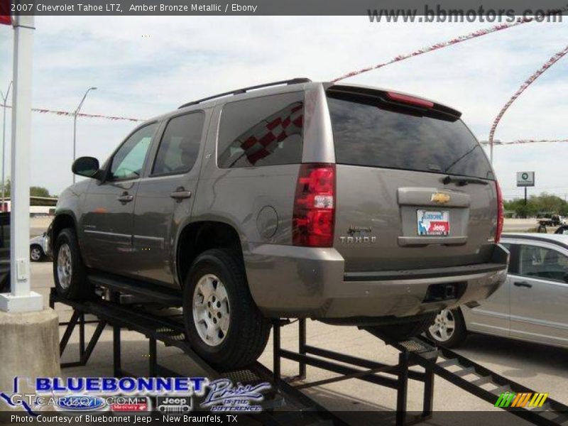 Amber Bronze Metallic / Ebony 2007 Chevrolet Tahoe LTZ