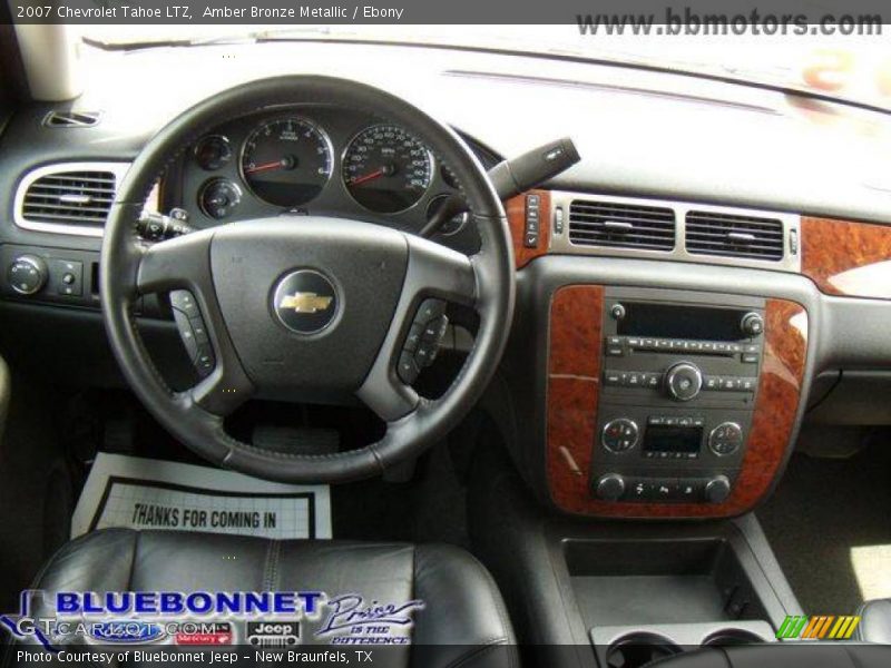 Amber Bronze Metallic / Ebony 2007 Chevrolet Tahoe LTZ