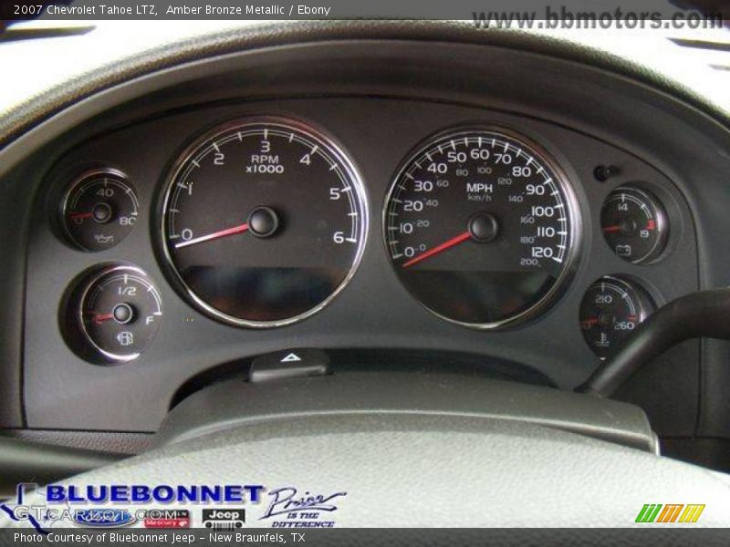 Amber Bronze Metallic / Ebony 2007 Chevrolet Tahoe LTZ