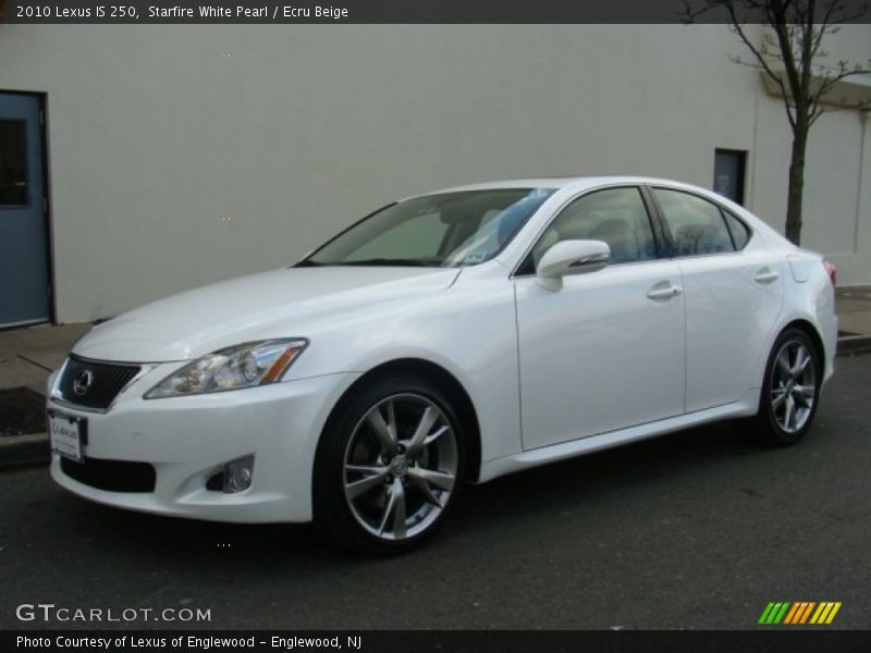Starfire White Pearl / Ecru Beige 2010 Lexus IS 250