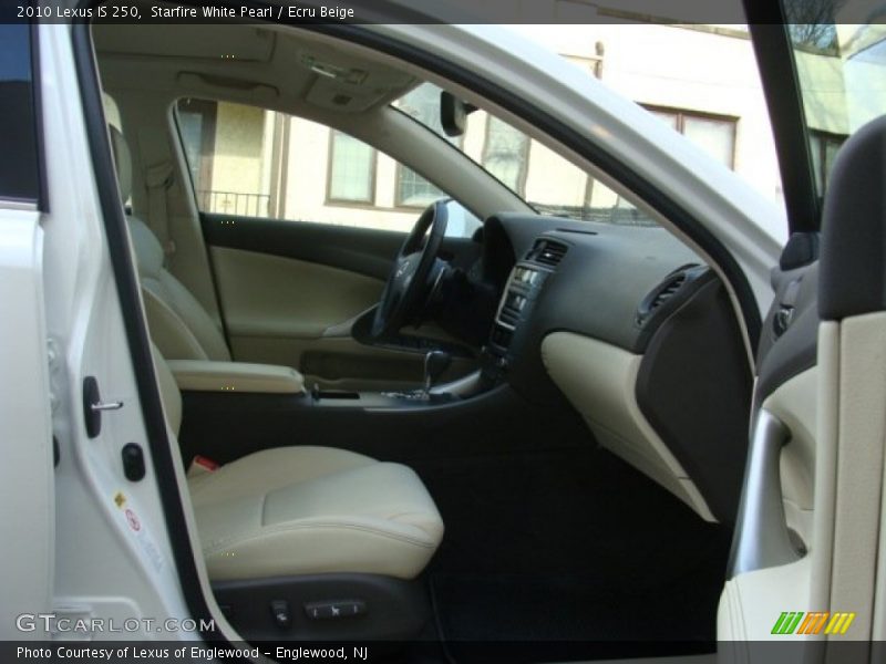 Starfire White Pearl / Ecru Beige 2010 Lexus IS 250