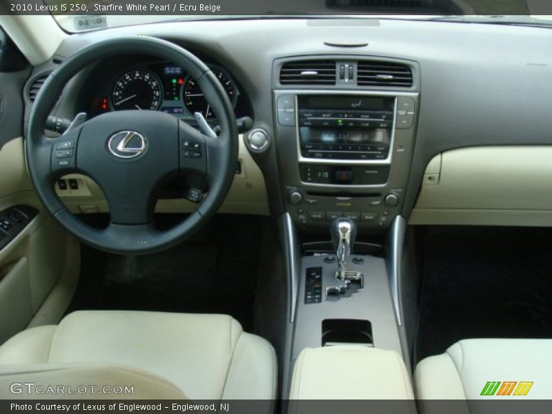 Starfire White Pearl / Ecru Beige 2010 Lexus IS 250