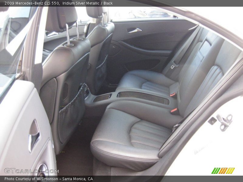 Iridium Silver Metallic / Black 2009 Mercedes-Benz CLS 550