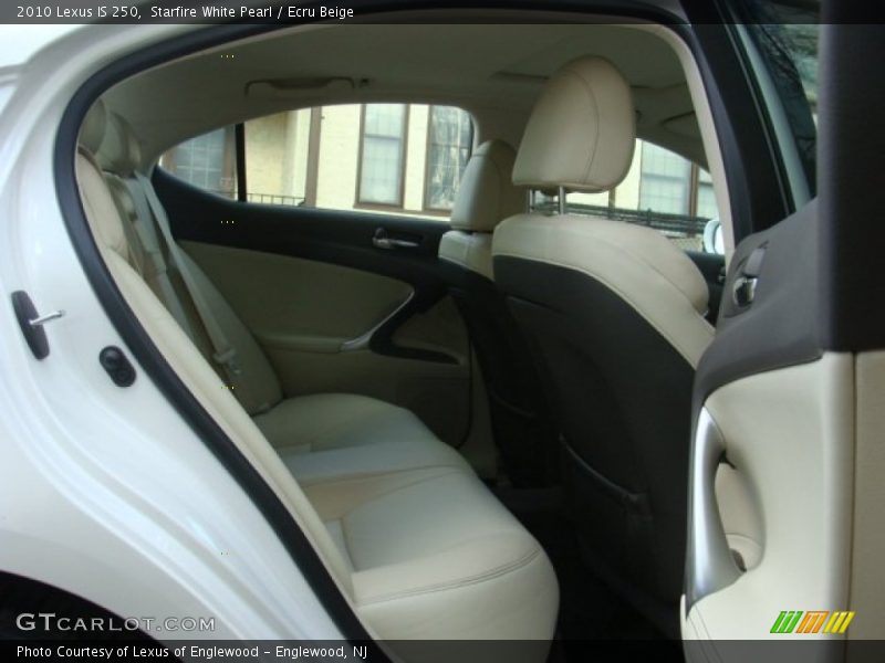 Starfire White Pearl / Ecru Beige 2010 Lexus IS 250