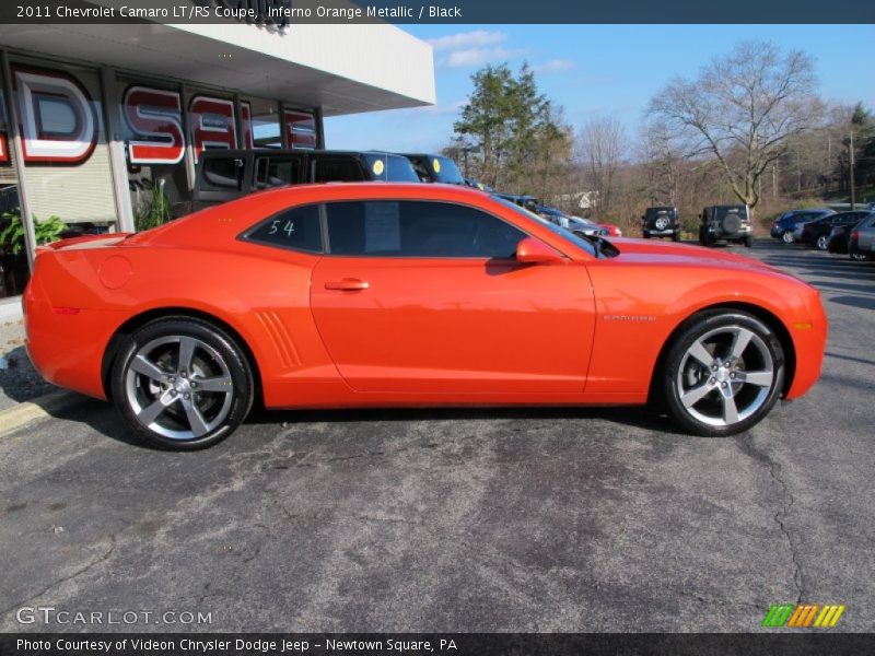  2011 Camaro LT/RS Coupe Inferno Orange Metallic
