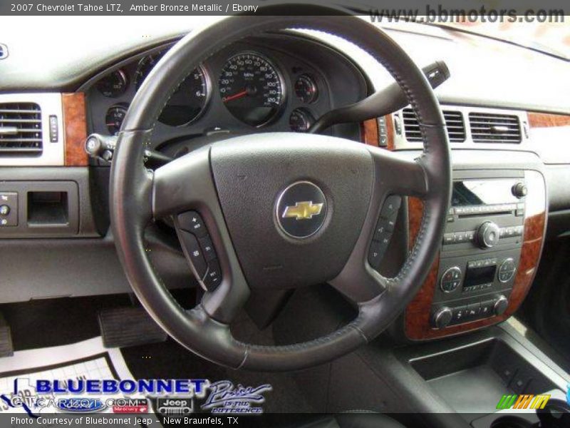Amber Bronze Metallic / Ebony 2007 Chevrolet Tahoe LTZ