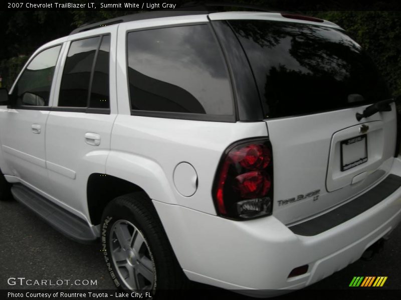 Summit White / Light Gray 2007 Chevrolet TrailBlazer LT