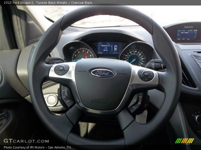 Tuxedo Black Metallic / Charcoal Black 2013 Ford Escape S