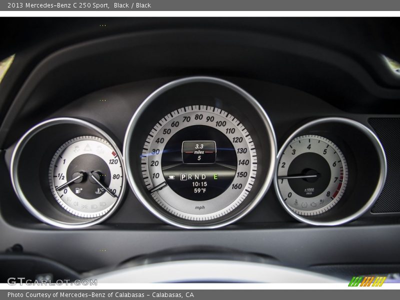 Black / Black 2013 Mercedes-Benz C 250 Sport
