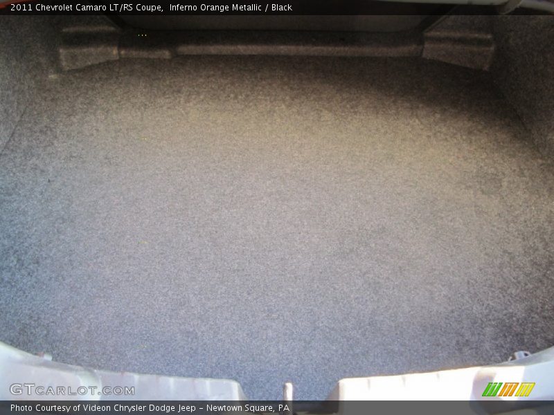 Inferno Orange Metallic / Black 2011 Chevrolet Camaro LT/RS Coupe