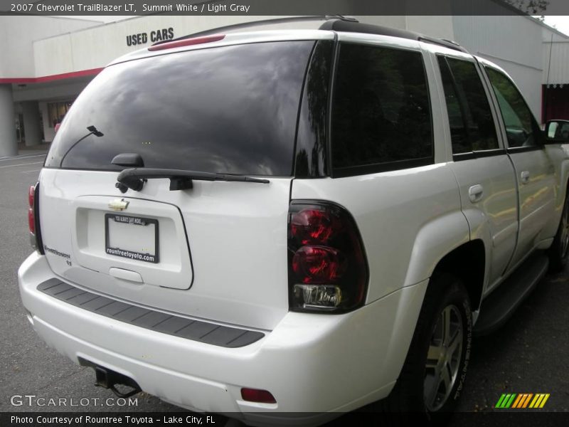 Summit White / Light Gray 2007 Chevrolet TrailBlazer LT