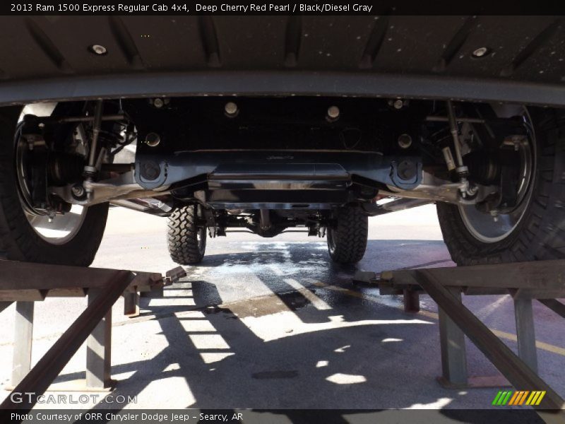 Undercarriage of 2013 1500 Express Regular Cab 4x4