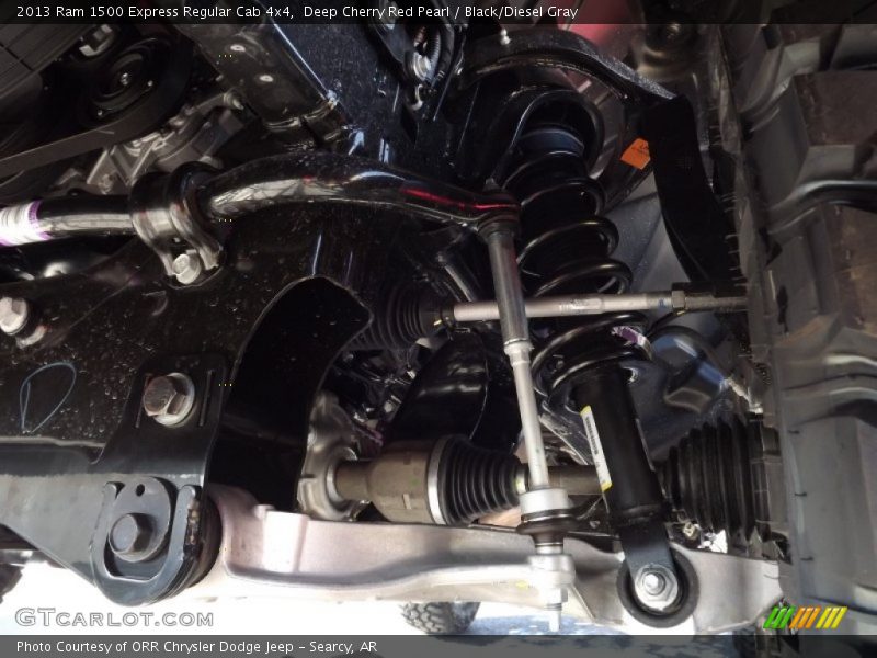 Undercarriage of 2013 1500 Express Regular Cab 4x4