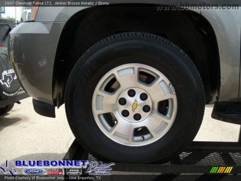 Amber Bronze Metallic / Ebony 2007 Chevrolet Tahoe LTZ