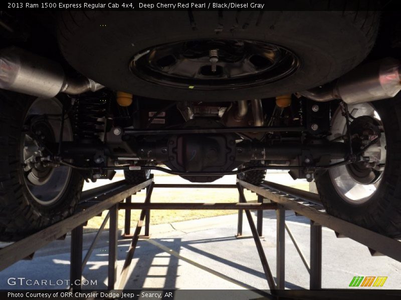 Undercarriage of 2013 1500 Express Regular Cab 4x4