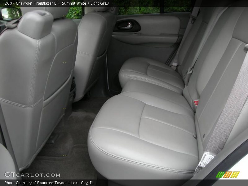 Summit White / Light Gray 2007 Chevrolet TrailBlazer LT