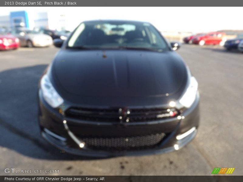 Pitch Black / Black 2013 Dodge Dart SE