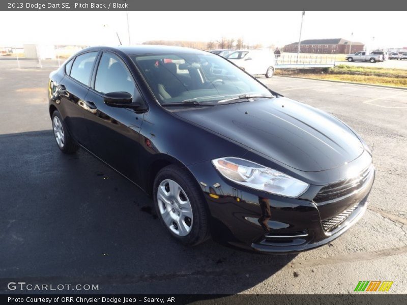 Pitch Black / Black 2013 Dodge Dart SE