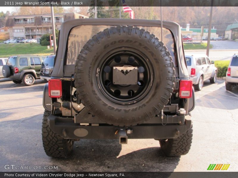Black / Black 2011 Jeep Wrangler Sport 4x4