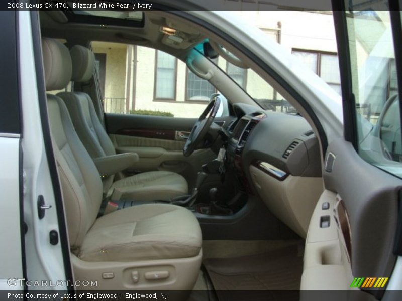 Blizzard White Pearl / Ivory 2008 Lexus GX 470