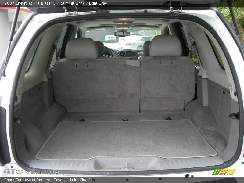 Summit White / Light Gray 2007 Chevrolet TrailBlazer LT