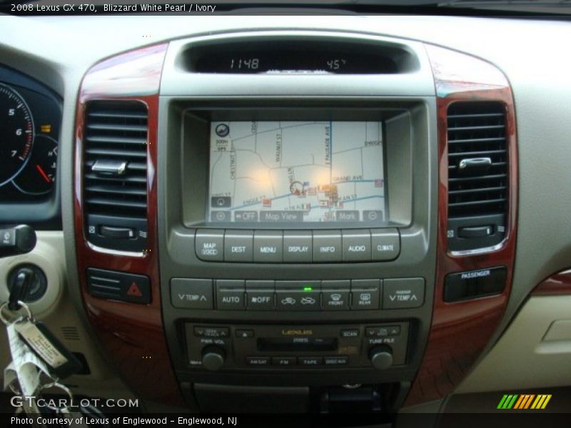 Blizzard White Pearl / Ivory 2008 Lexus GX 470