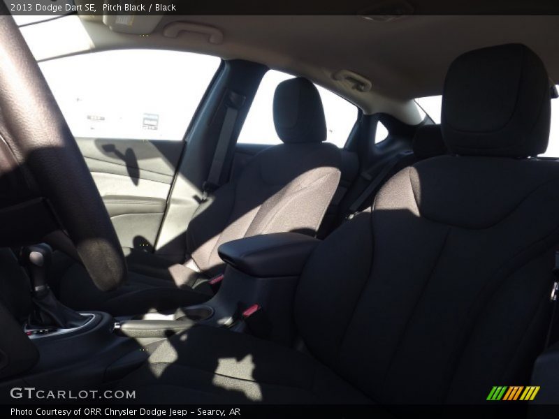 Pitch Black / Black 2013 Dodge Dart SE
