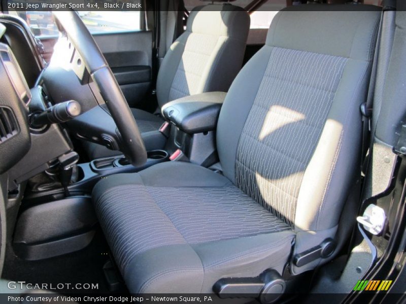 Black / Black 2011 Jeep Wrangler Sport 4x4