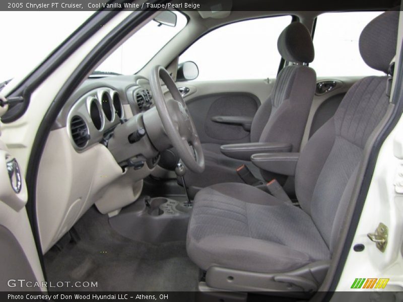 Cool Vanilla White / Taupe/Pearl Beige 2005 Chrysler PT Cruiser
