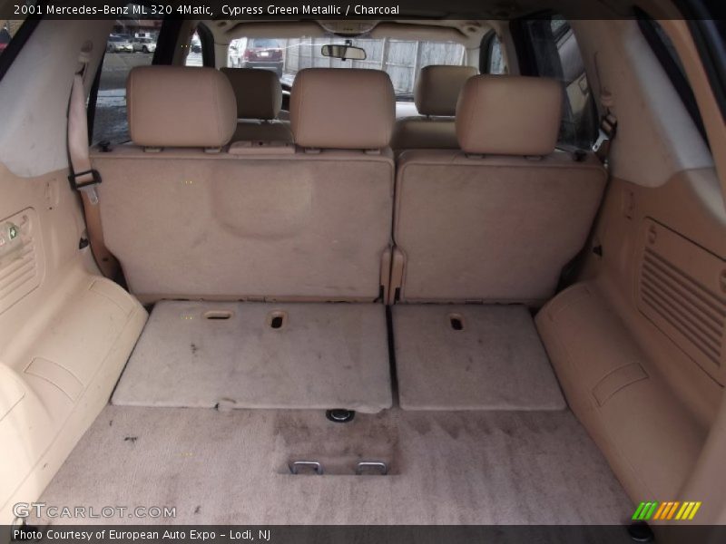 Cypress Green Metallic / Charcoal 2001 Mercedes-Benz ML 320 4Matic