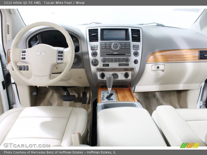 Dashboard of 2010 QX 56 4WD