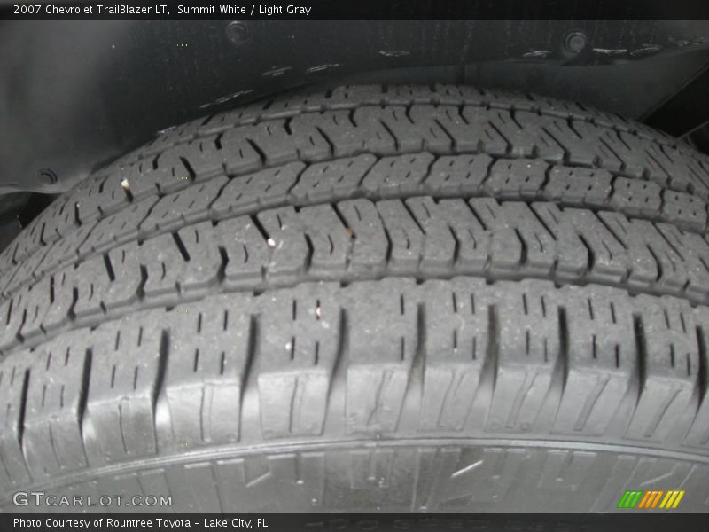 Summit White / Light Gray 2007 Chevrolet TrailBlazer LT