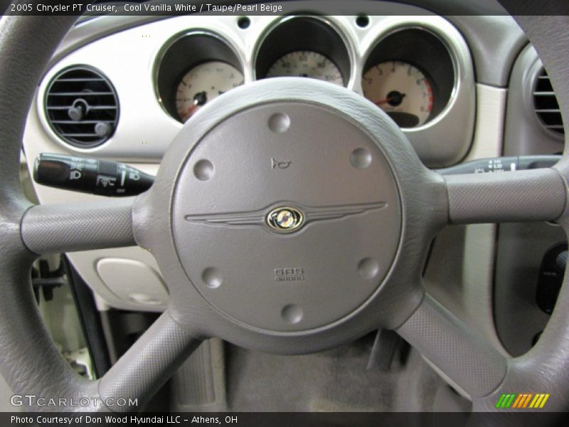 Cool Vanilla White / Taupe/Pearl Beige 2005 Chrysler PT Cruiser