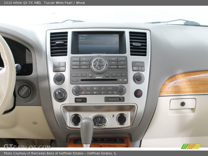 Controls of 2010 QX 56 4WD