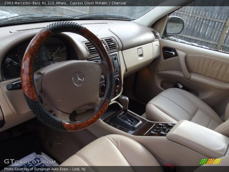 Cypress Green Metallic / Charcoal 2001 Mercedes-Benz ML 320 4Matic