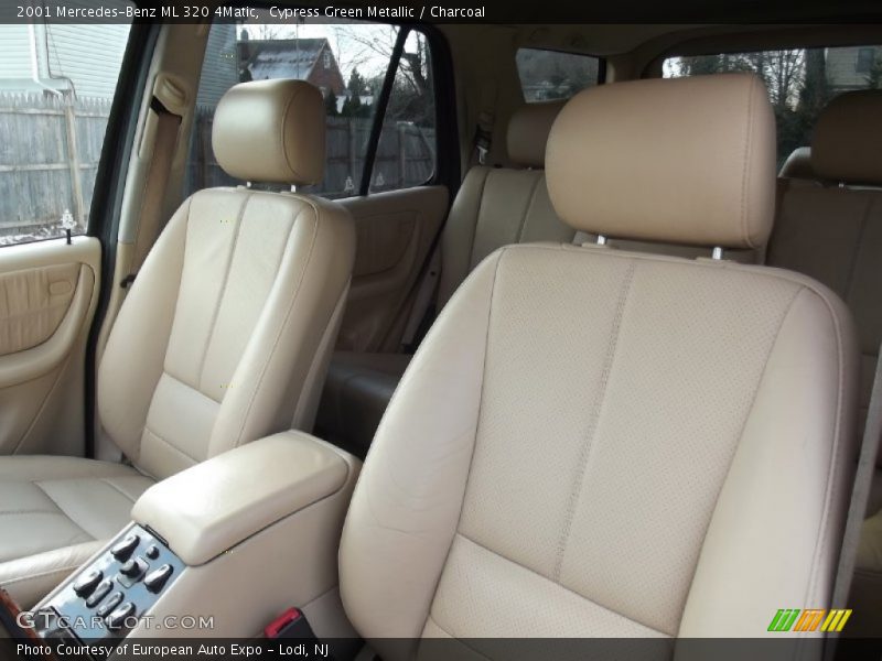 Cypress Green Metallic / Charcoal 2001 Mercedes-Benz ML 320 4Matic