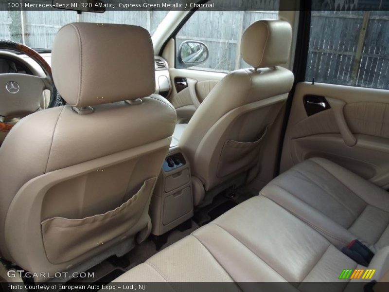 Cypress Green Metallic / Charcoal 2001 Mercedes-Benz ML 320 4Matic