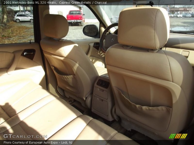 Cypress Green Metallic / Charcoal 2001 Mercedes-Benz ML 320 4Matic