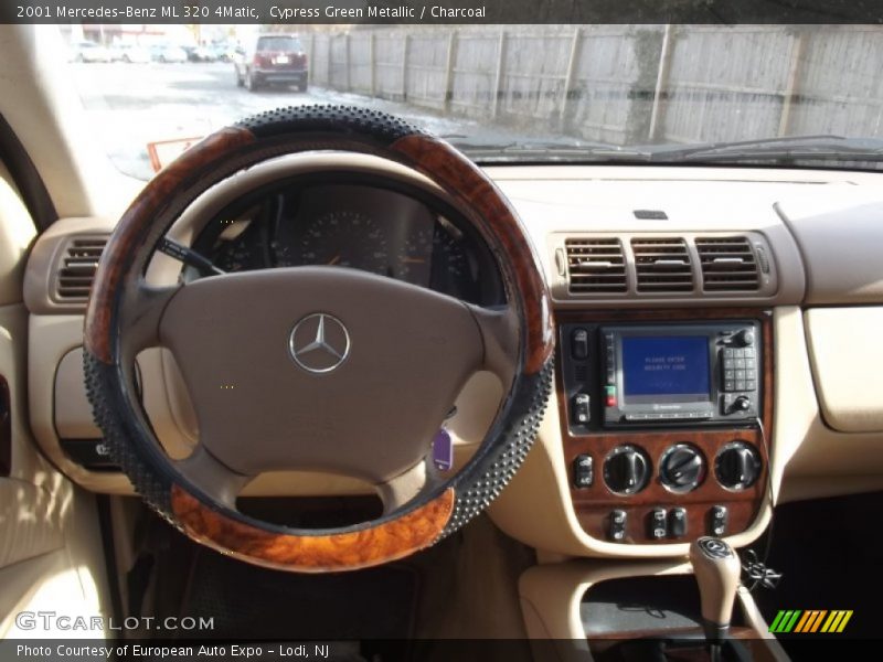 Cypress Green Metallic / Charcoal 2001 Mercedes-Benz ML 320 4Matic