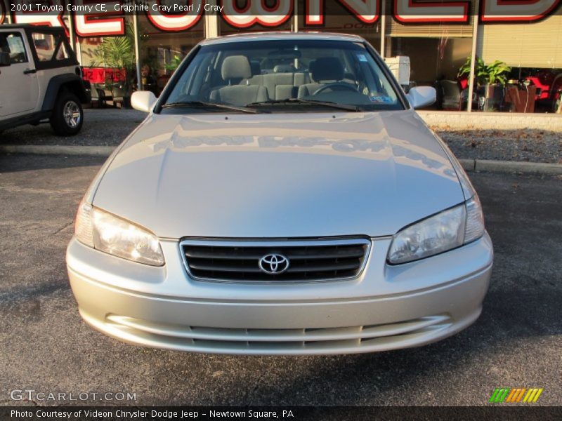 Graphite Gray Pearl / Gray 2001 Toyota Camry CE