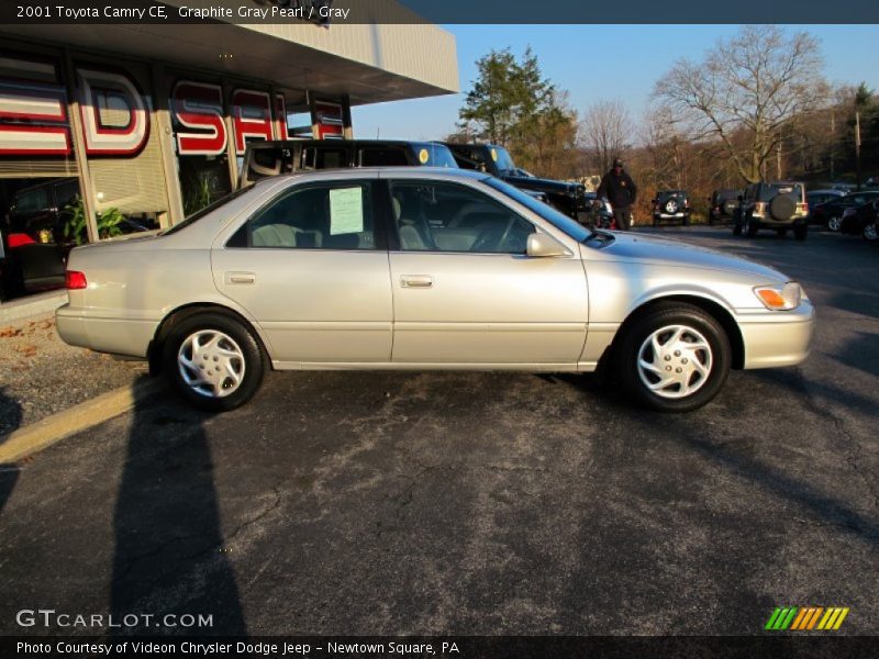 Graphite Gray Pearl / Gray 2001 Toyota Camry CE