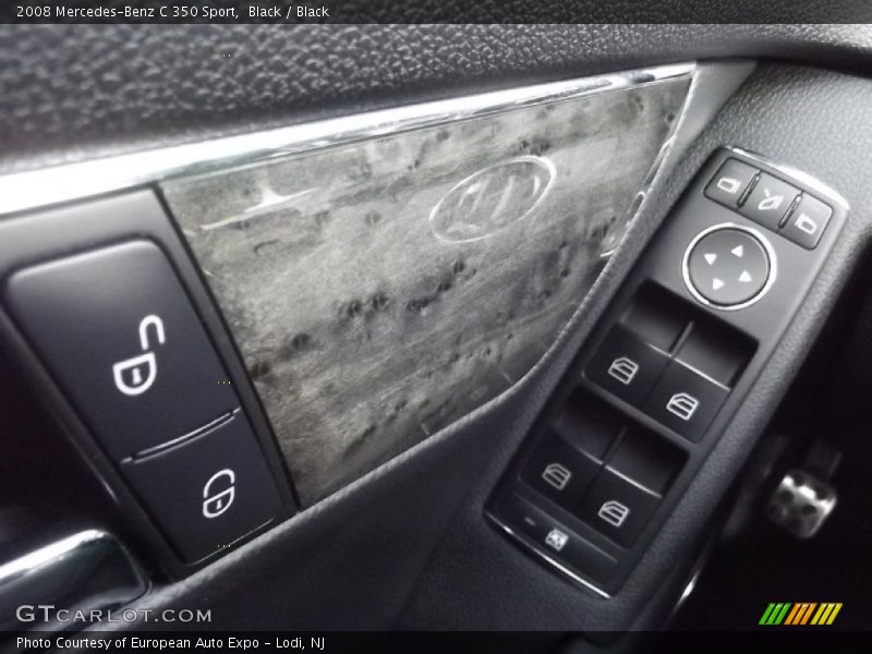 Black / Black 2008 Mercedes-Benz C 350 Sport