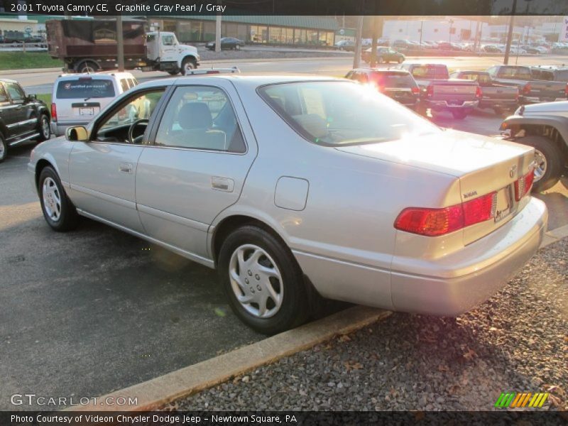 Graphite Gray Pearl / Gray 2001 Toyota Camry CE