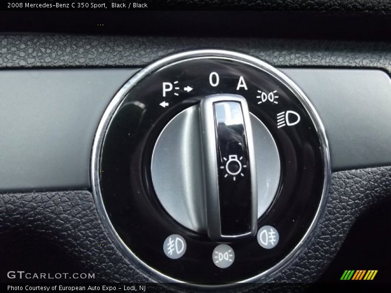 Black / Black 2008 Mercedes-Benz C 350 Sport