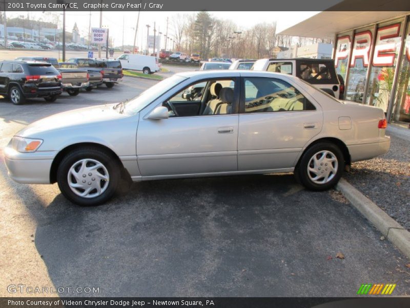 Graphite Gray Pearl / Gray 2001 Toyota Camry CE
