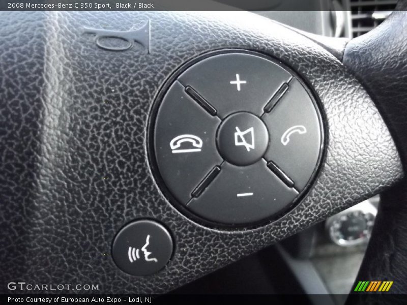 Black / Black 2008 Mercedes-Benz C 350 Sport