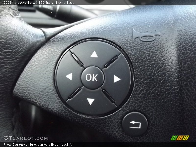 Black / Black 2008 Mercedes-Benz C 350 Sport