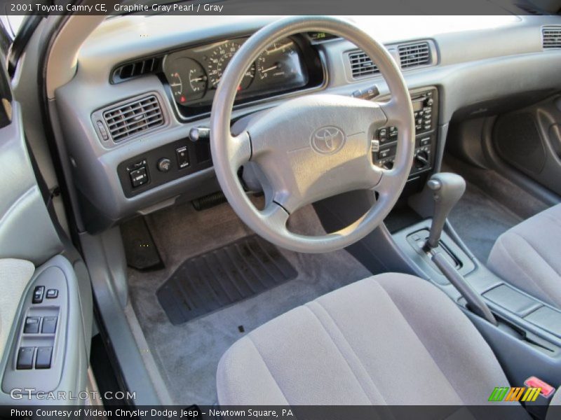 Graphite Gray Pearl / Gray 2001 Toyota Camry CE