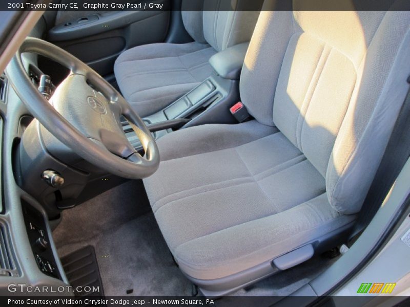 Graphite Gray Pearl / Gray 2001 Toyota Camry CE