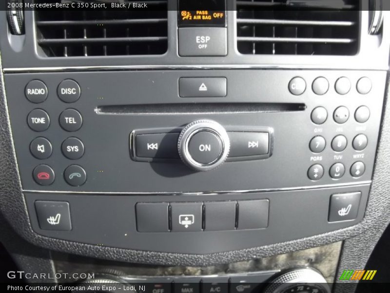 Black / Black 2008 Mercedes-Benz C 350 Sport